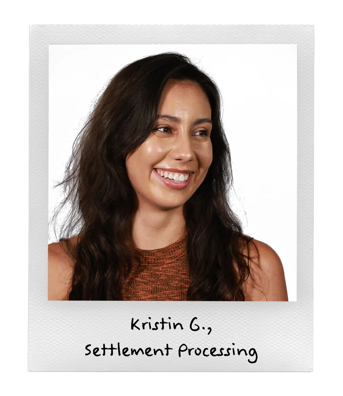 Kristin G., Settlement Processing