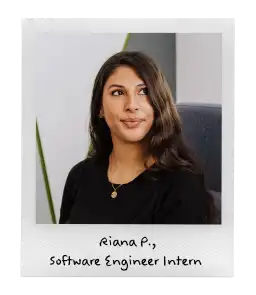 Riana P., Software Engineer Intern